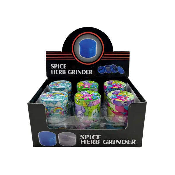 Best 50mm 4parts full printed tobacco grinder Best 50mm 4parts full printed tobacco grinder