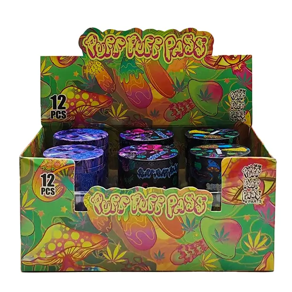 Best full printed tobacco grinder 4parts Best full printed tobacco grinder 4parts